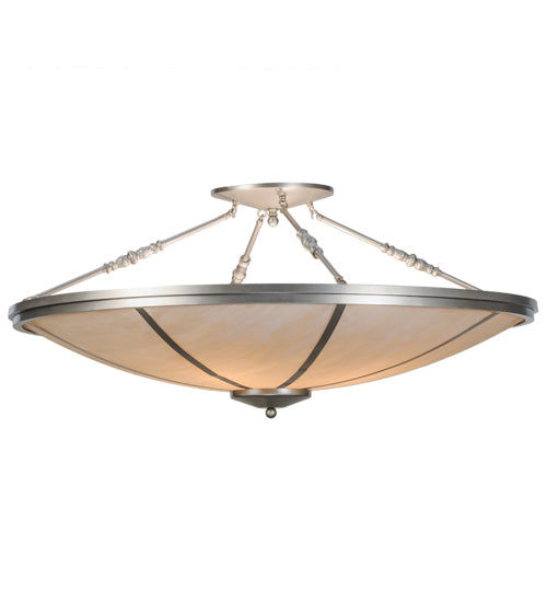 Meyda Tiffany Commerce 143628 Ceiling Light - Nickel