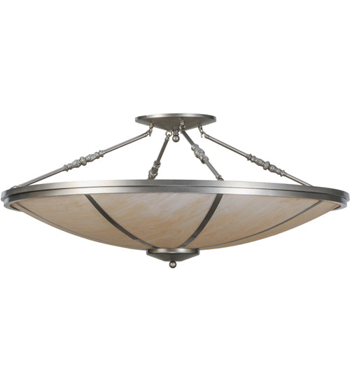 Meyda Tiffany Commerce 143628 Ceiling Light - Nickel