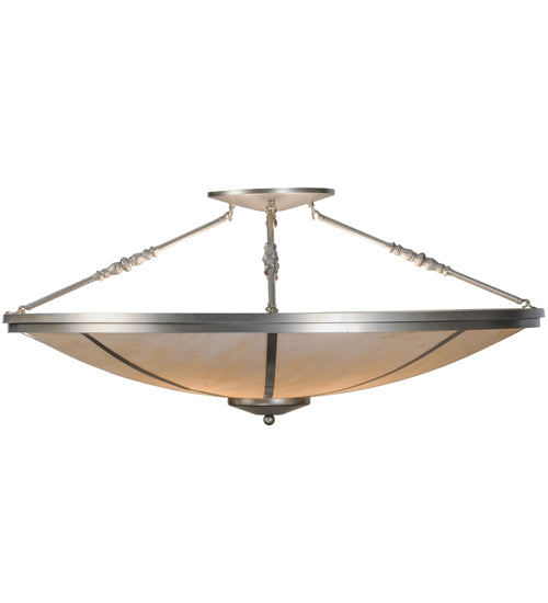 Meyda Tiffany Commerce 143628 Ceiling Light - Nickel