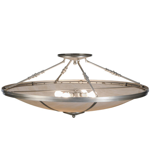 Meyda Tiffany Commerce 143628 Ceiling Light - Nickel