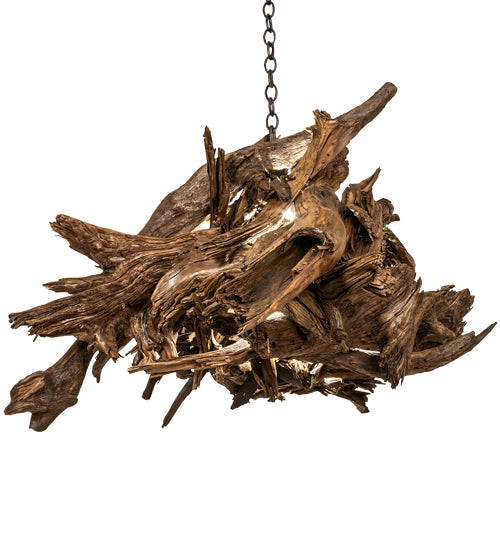 Meyda Tiffany Driftwood 143814 Chandelier Light - Natural Wood