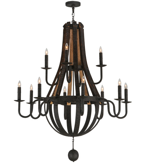 Meyda Tiffany Barrel Stave 143858 Chandelier Light - Custom