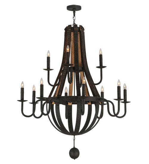 Meyda Tiffany Barrel Stave 143858 Chandelier Light - Custom