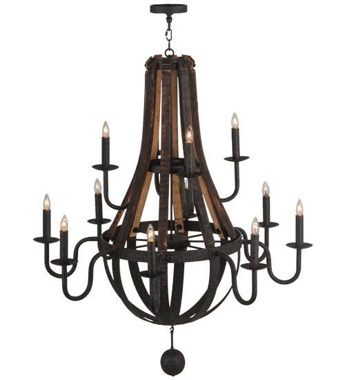 Meyda Tiffany Barrel Stave 143858 Chandelier Light - Custom