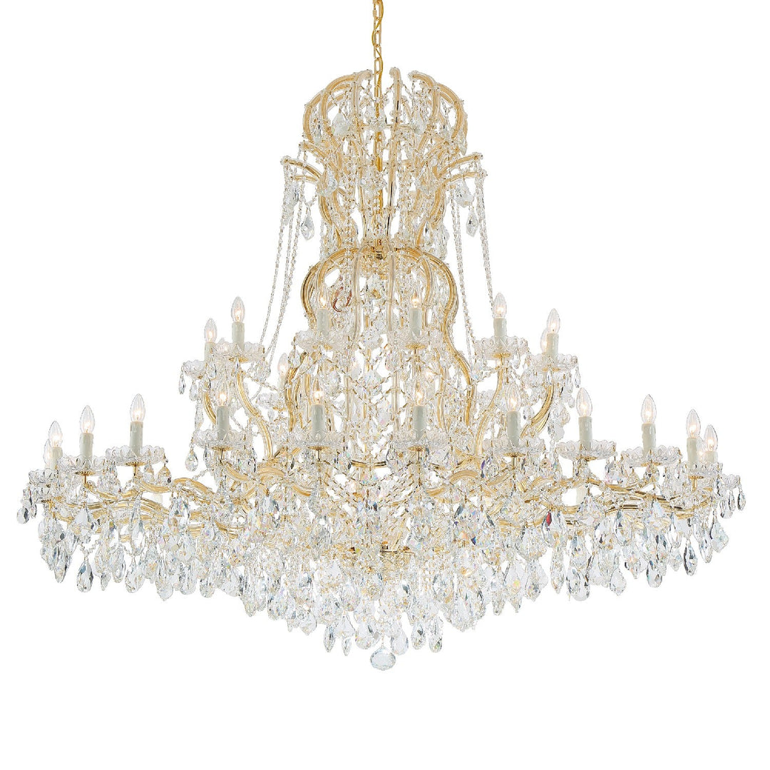 Crystorama Maria Theresa 4460-GD-CL-MWP Chandelier Light - Gold