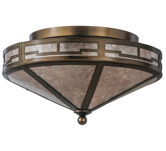 Meyda Tiffany Bungalow 144088 Ceiling Light - Antique Copper