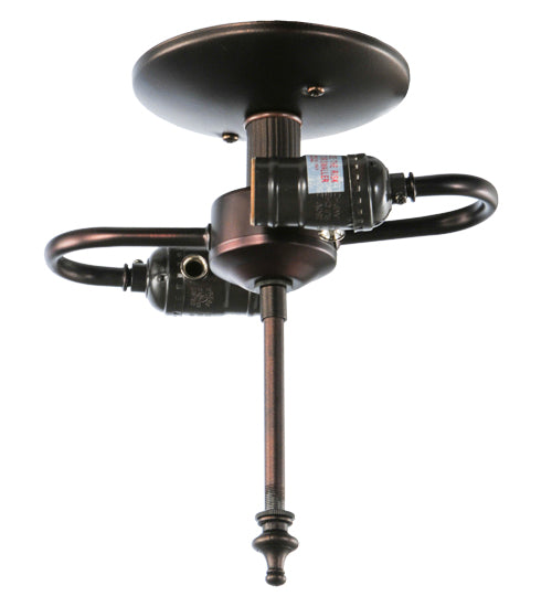 Meyda Tiffany Pinecone Ridge 144217 Ceiling Light - Mahogany Bronze