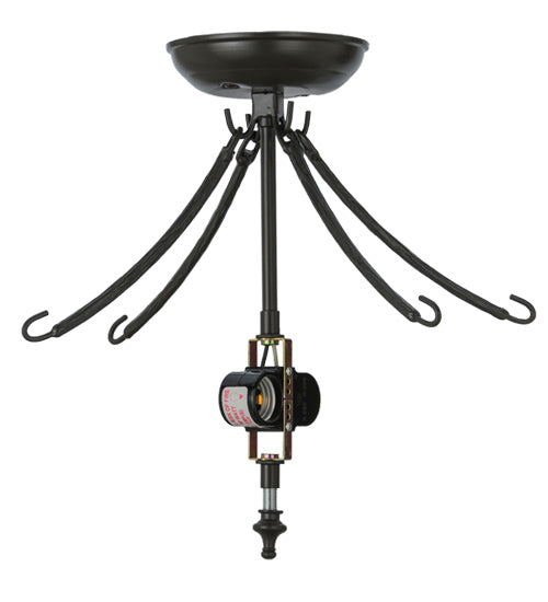 Meyda Tiffany Greenbriar Oak 144378 Ceiling Light - Timeless Bronze