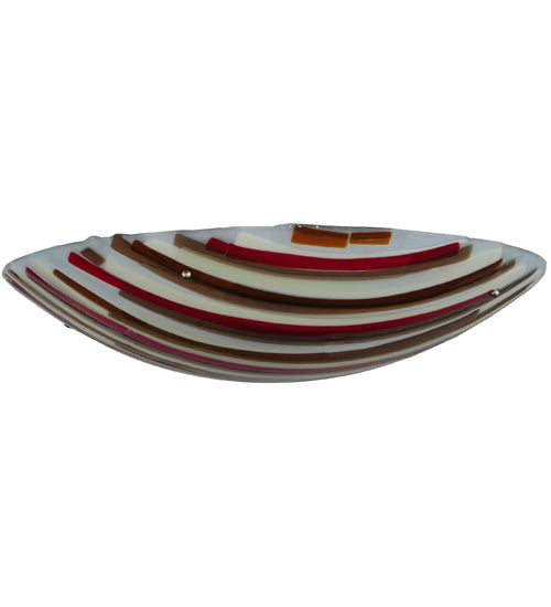 Meyda Tiffany Lighting 144398 Metro Fusion Shade Lamp Shade Multicolored