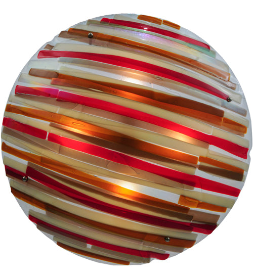 Meyda Tiffany Lighting 144398 Metro Fusion Shade Lamp Shade Multicolored