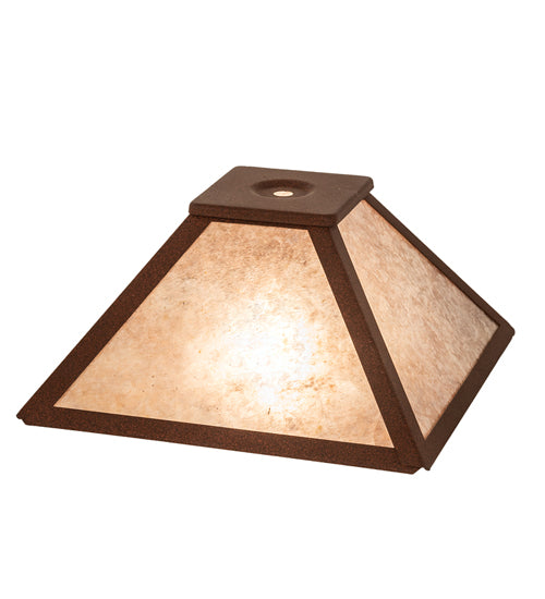 Meyda Tiffany Lighting 144755 Mission Shade Lamp Shade Bronze / Dark