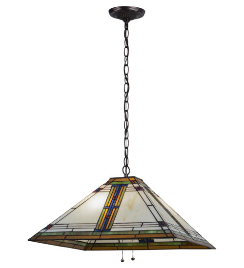 Meyda Tiffany Nevada 144965 Pendant Light - Mahogany Bronze