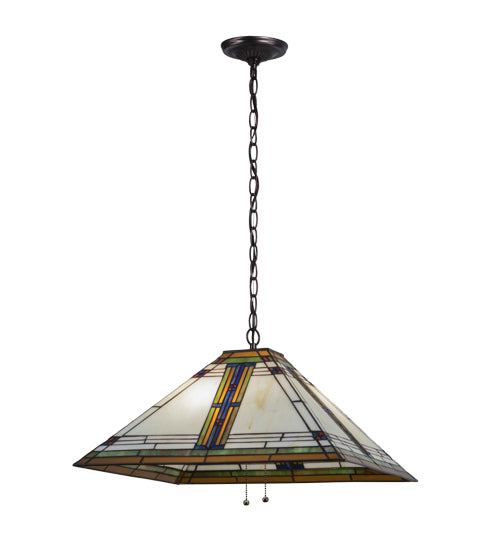 Meyda Tiffany Nevada 144965 Pendant Light - Mahogany Bronze