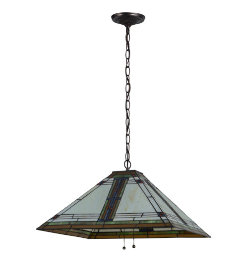 Meyda Tiffany Nevada 144965 Pendant Light - Mahogany Bronze