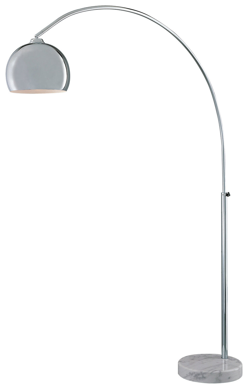 George Kovacs Lighting P053-077 George's Reading Room Led Floor Lamp Lamp Chrome