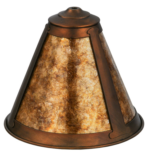 Meyda Tiffany Lighting 145306 Sutter Shade Lamp Shade Copper/Antique/Verde
