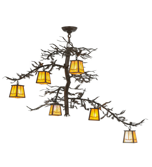 Meyda Tiffany Pine Branch 145308 Chandelier Light - Custom