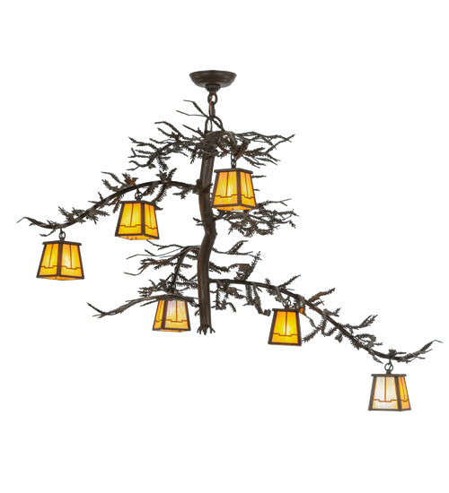 Meyda Tiffany Pine Branch 145308 Chandelier Light - Custom