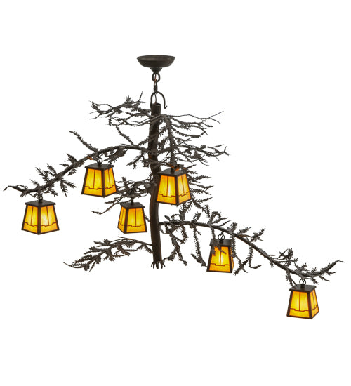 Meyda Tiffany Pine Branch 145308 Chandelier Light - Custom