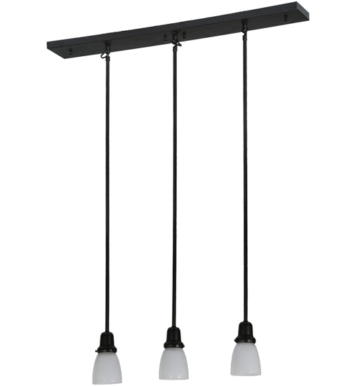 Meyda Tiffany Revival Oyster Bay 145379 Pendant Light - Craftsman Brown