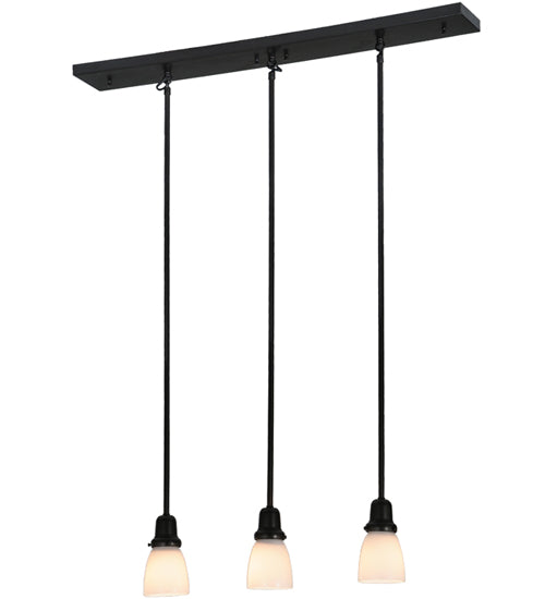 Meyda Tiffany Revival Oyster Bay 145379 Pendant Light - Craftsman Brown