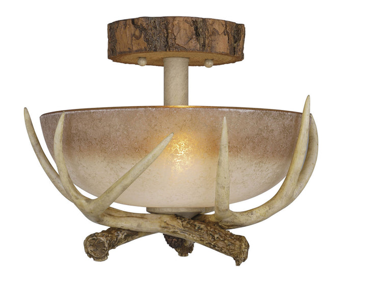 Vaxcel Lodge CF33012NS Ceiling Light - Noachian Stone