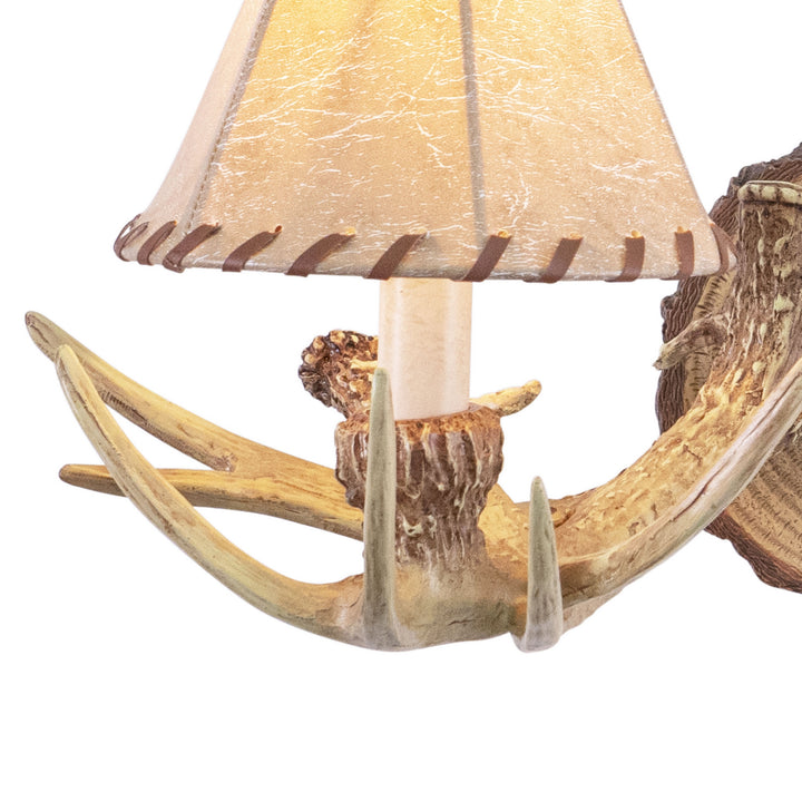 Vaxcel Lodge WL33042NS Wall Light - Noachian Stone