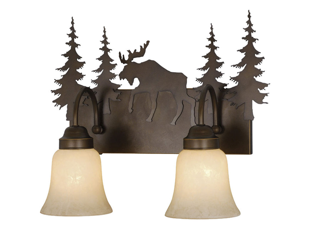 Vaxcel Yellowstone VL55602BBZ Bath Vanity Light 17 in. wide - Burnished Bronze