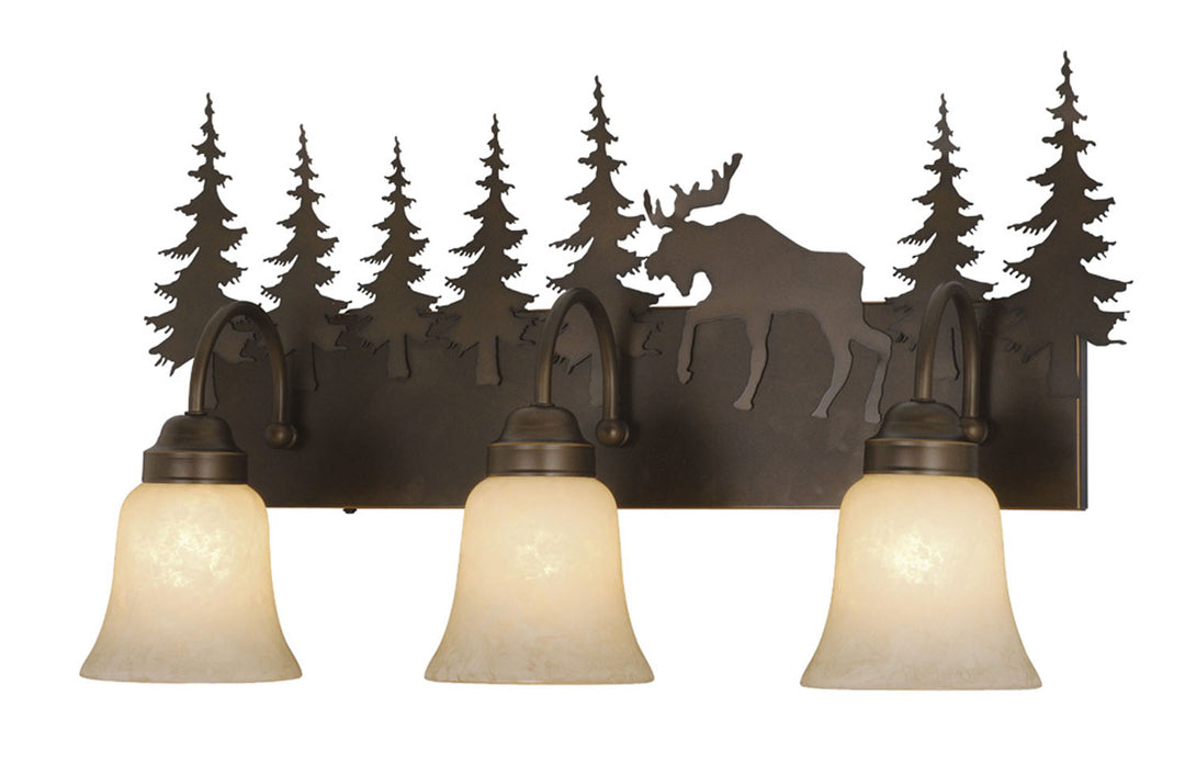 Vaxcel Yellowstone VL55603BBZ Bath Vanity Light 25 in. wide - Burnished Bronze