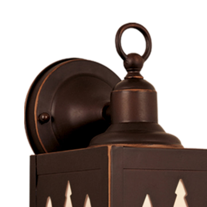 Vaxcel Lighting OW24953BBZ Yosemite One Light Outdoor Wall Mount Outdoor Bronze / Dark