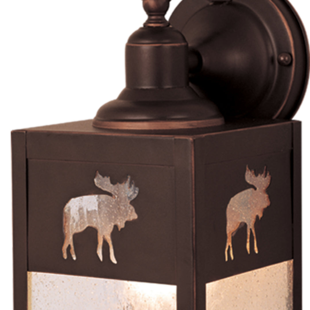 Vaxcel Lighting OW24963BBZ Yellowstone One Light Outdoor Wall Mount Outdoor Bronze / Dark