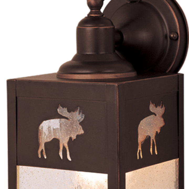 Vaxcel Lighting OW24963BBZ Yellowstone One Light Outdoor Wall Mount Outdoor Bronze / Dark