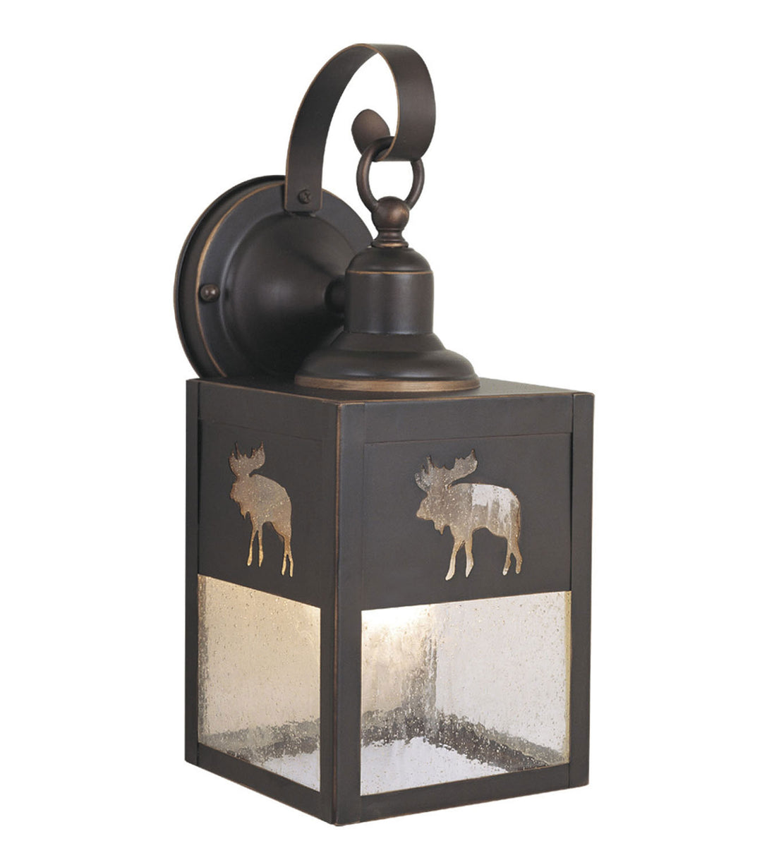 Vaxcel Lighting OW24963BBZ Yellowstone One Light Outdoor Wall Mount Outdoor Bronze / Dark