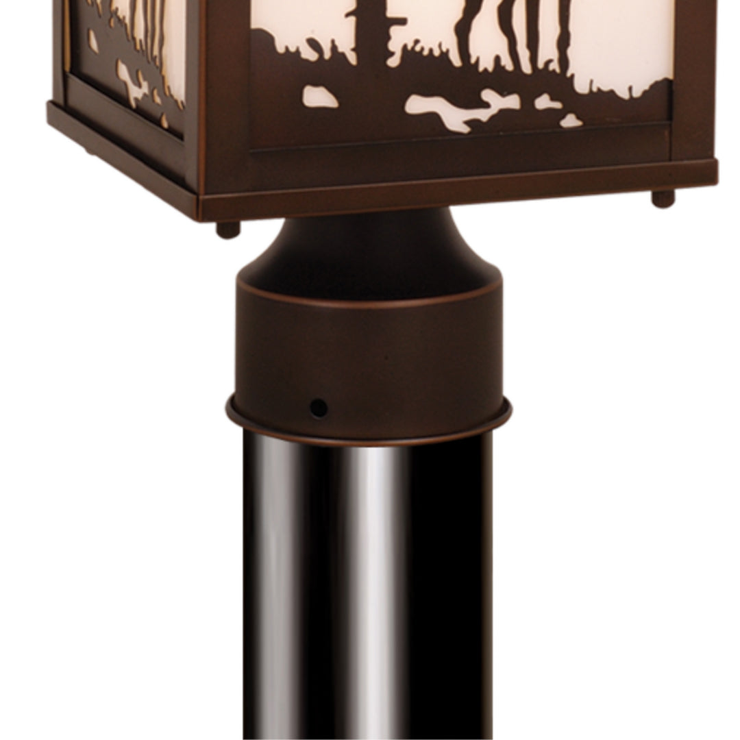 Vaxcel Lighting OP33585BBZ Bryce One Light Outdoor Post Mount Outdoor Bronze / Dark