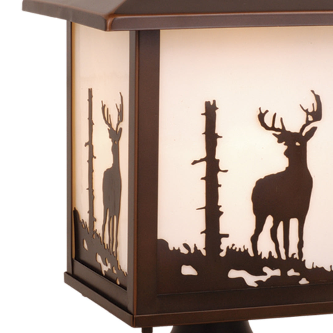 Vaxcel Lighting OP33585BBZ Bryce One Light Outdoor Post Mount Outdoor Bronze / Dark