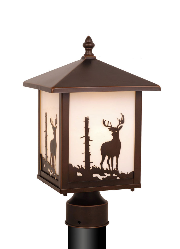 Vaxcel Lighting OP33585BBZ Bryce One Light Outdoor Post Mount Outdoor Bronze / Dark