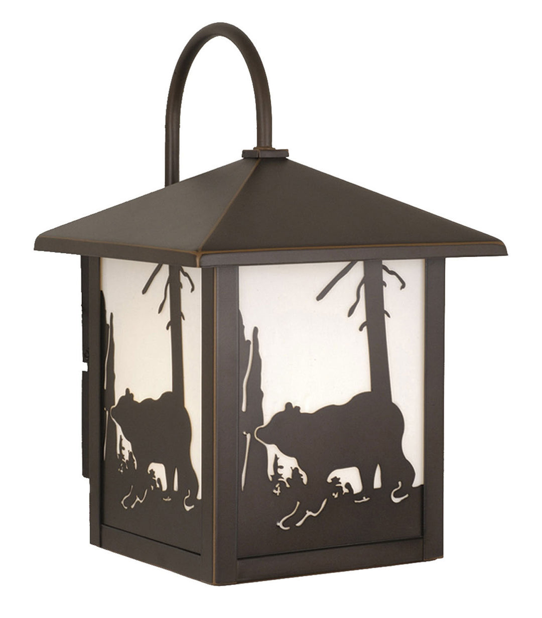 Vaxcel Lighting OW35083BBZ Bozeman One Light Outdoor Wall Mount Outdoor Bronze / Dark
