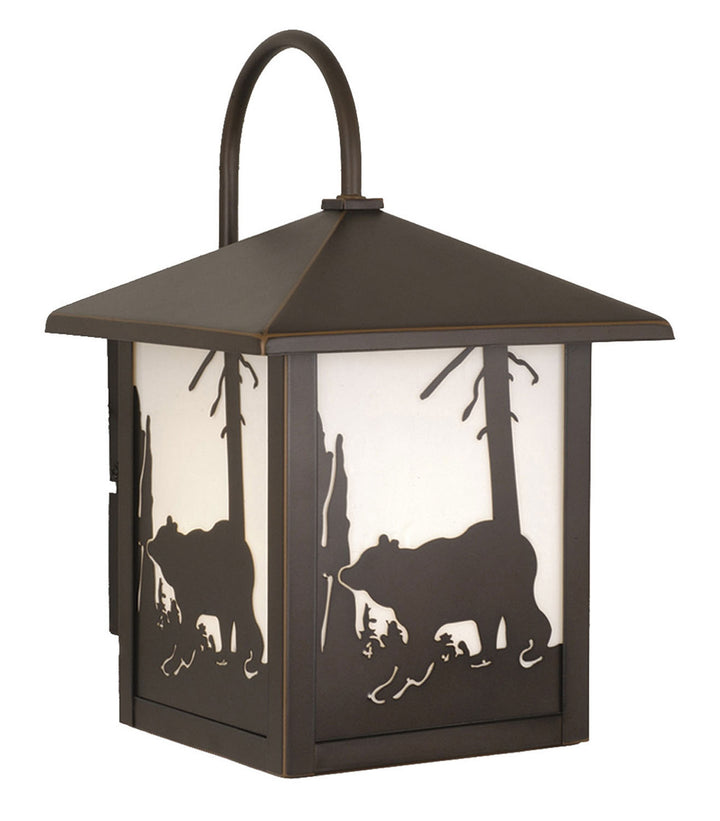 Vaxcel Lighting OW35083BBZ Bozeman One Light Outdoor Wall Mount Outdoor Bronze / Dark