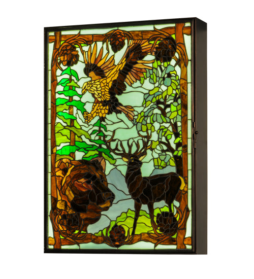 Meyda Tiffany Wilderness 145706 Wall Light - Antique Copper,Custom