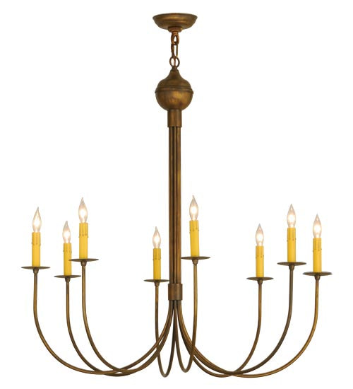Meyda Tiffany Cheal 146054 Chandelier Light - Custom,Antique Brass