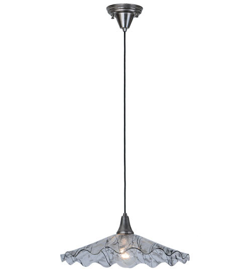 Meyda Tiffany Metro Fusion 146083 Pendant Light - Custom, Brushed Nickel