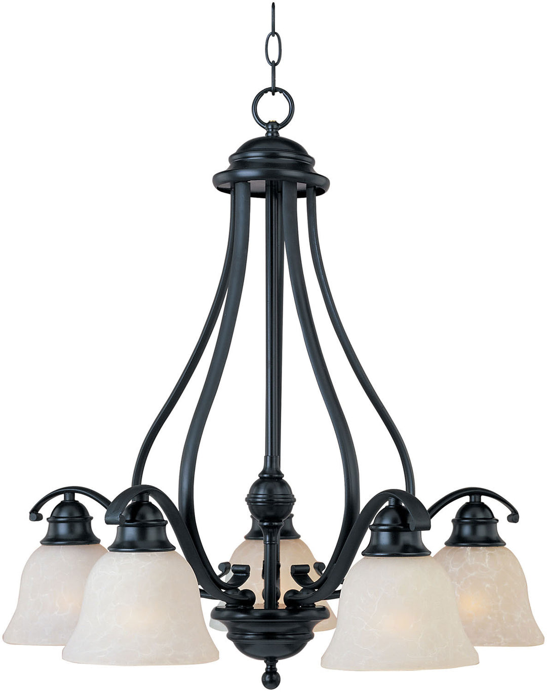 Maxim Linda 11815ICBK Chandelier Light - Black