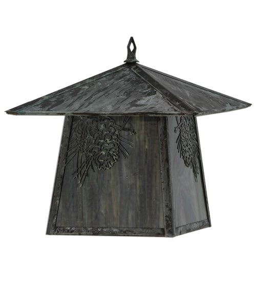 Meyda Tiffany Lighting 146359 Stillwater Shade Lamp Shade Bronze / Dark
