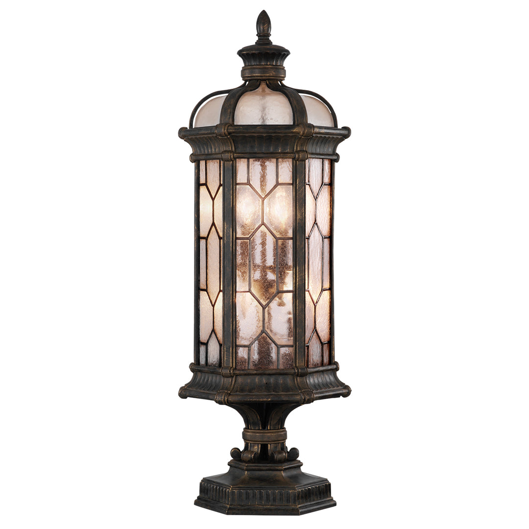 Fine Art Lighting 414483-1ST Devonshire Four Light Outdoor Pier Mount Outdoor Bronze / Dark