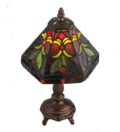 Meyda Tiffany Lighting 146951 Middleton One Light Accent Lamp Lamp Bronze / Dark