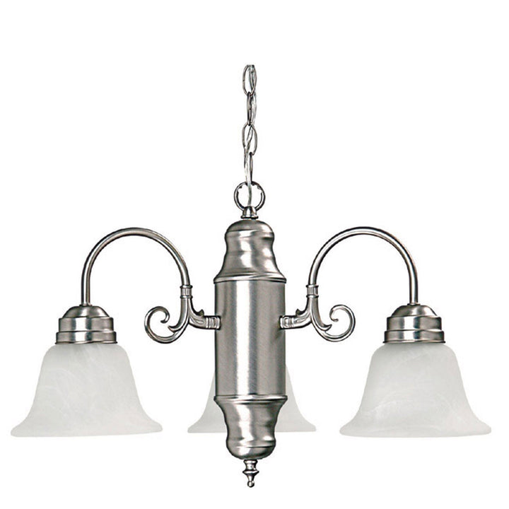 Capital David 3253MN-118 Chandelier Light - Matte Nickel