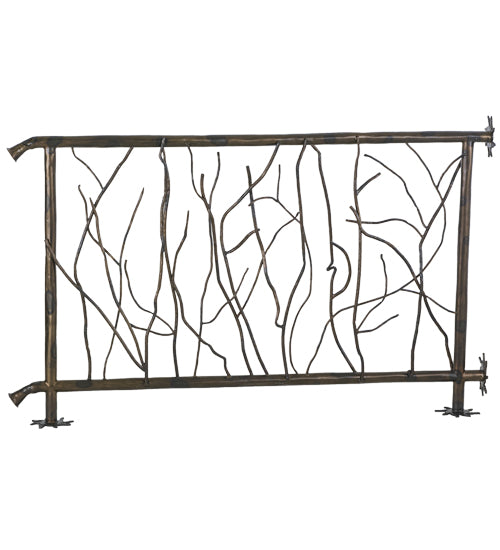 Meyda Tiffany Lighting 147380 Follaje Banister Home Decor Bronze / Dark