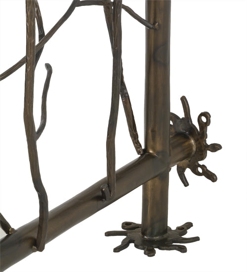 Meyda Tiffany Lighting 147380 Follaje Banister Home Decor Bronze / Dark