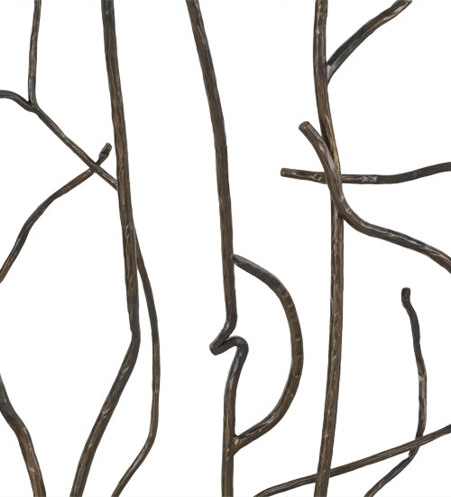 Meyda Tiffany Lighting 147380 Follaje Banister Home Decor Bronze / Dark