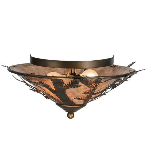 Meyda Tiffany Pine Branch 147431 Ceiling Light - Antique Copper